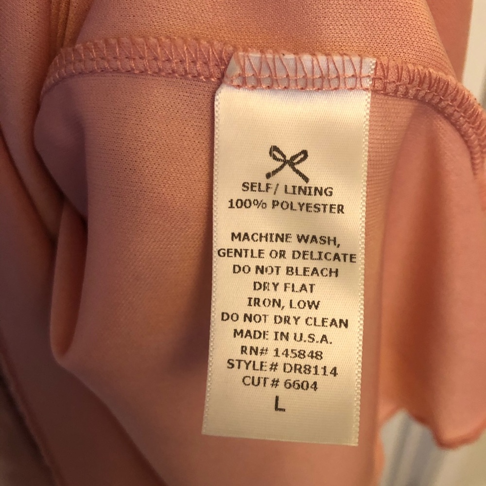 Pink Satin Dress - Picture 2 of 4